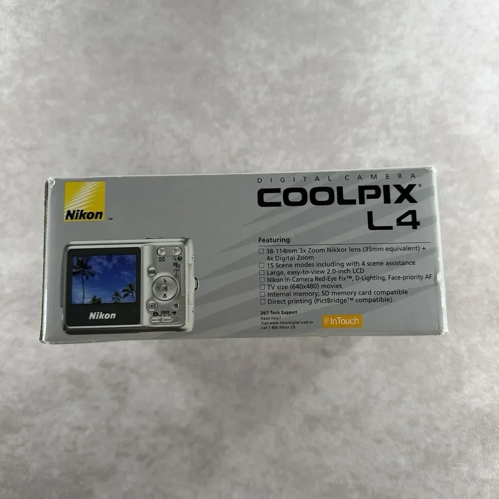 Vintage Coolpix L4 Y2K Digital Camera PARTS